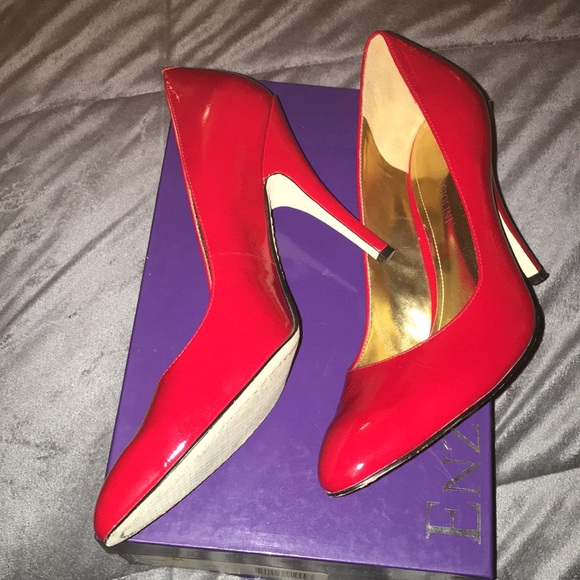 enzo angiolini red heels
